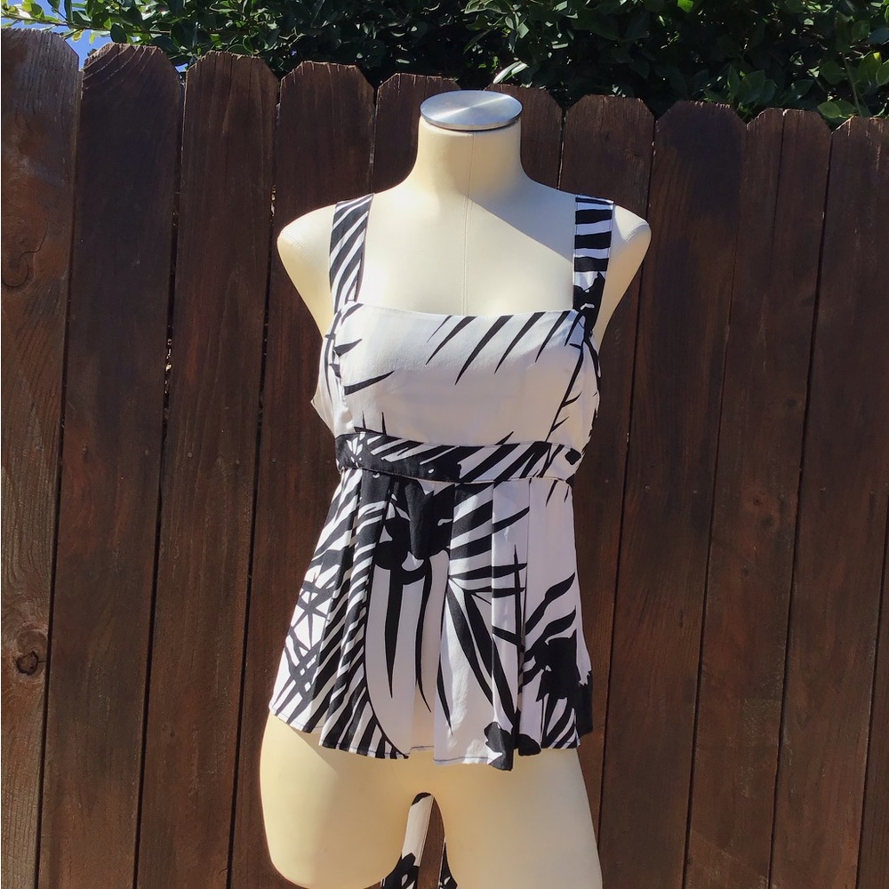 Armani Exchange Monochrome Strappy Top Item #203